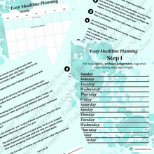 Load image into Gallery viewer, Easy Mealtime Planning Workbook