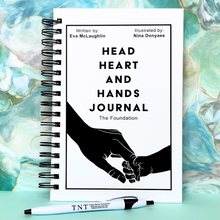 Load image into Gallery viewer, Head Heart And Hands Journal, The Foundation *Free Shipping Today!
